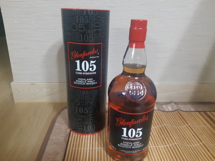  글렌파클라스(Glenfarclas) 105 CS(Cask Strength) 가격 도수 시음기 그리고 하이볼로 마셔보았습니다.