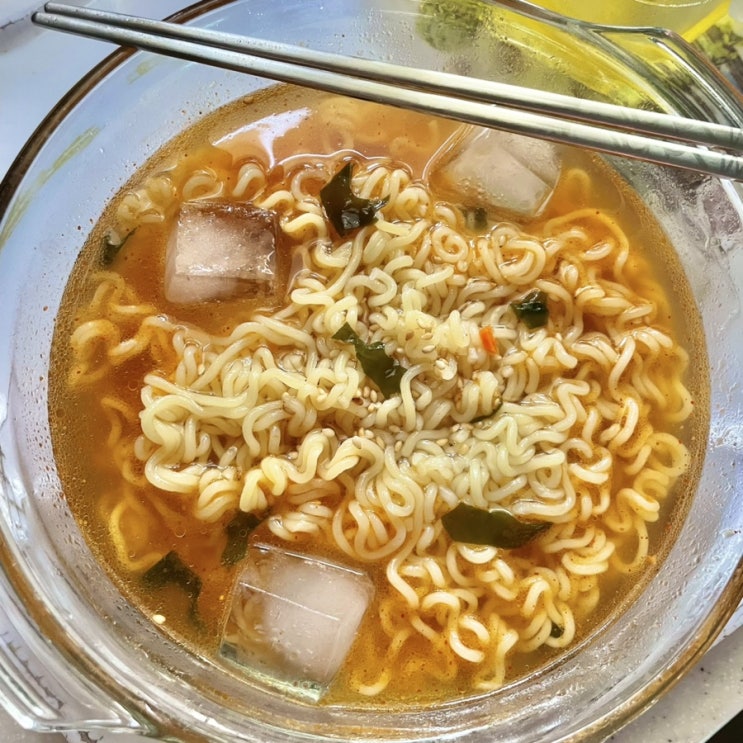  냉라면 레시피