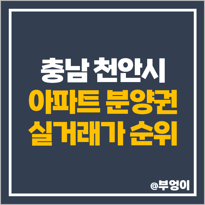 천안 동남구 아파트 분양권 매매 가격 순위 : 한양수자인 에코시티, 한화 포레나 천안 신부, 롯데캐슬 더 청당, 삼부 르네상스 천안 동남구 아파트 분양권 매매 가격 순위 : 한양수자인 에코시티, 한화 포레나 천안 신부, 롯데캐슬 더 청당, 삼부 르네상스