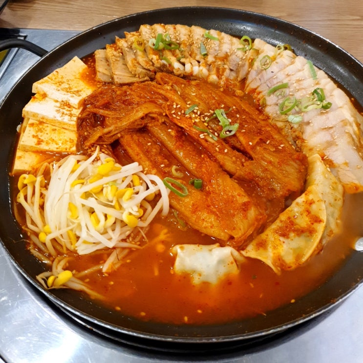  강서구김치찜 맛집 코끼리한상 수육김치찜 한상세트 :: 여기 찐이다!