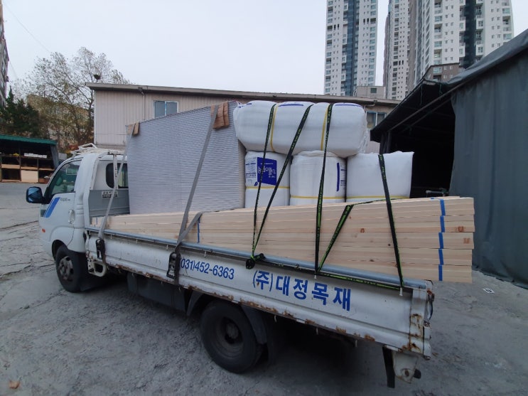 [납품사례] 김포시 인테리어 현장 자재 납품