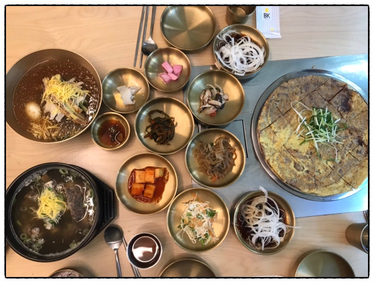 둔산동맛집 유원옥 둔산점 진주냉면 갈비탕 한우육전 맛 리뷰