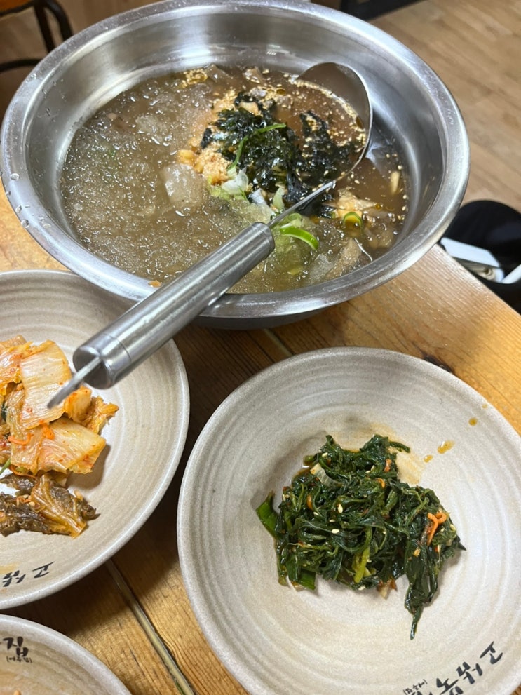  [ 안성 맛집 ] 웨이팅이 길다는 묵밥 수육 맛집 고삼묵밥 후기 주차장 맛있게 먹는 꿀팁까지