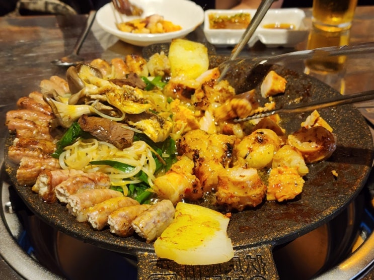  부천 신중동 곱창 맛집 모듬구이 후기; 제일곱창 부천직영점
