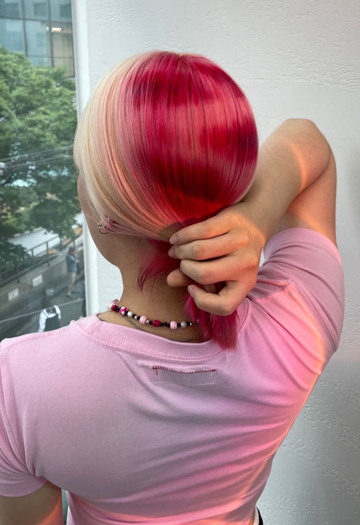  보그헤어 홍대 Liha Design hair color