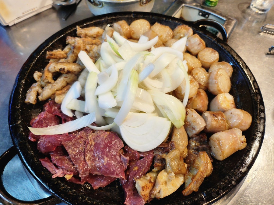 [한우 곱창 맛집 곱창들의 수다]구월동 곱창 수협사거리 맛집 한우 곱창들의 수다 내돈내산 곱창 막창 대창 염통 모듬구이 관련 사진