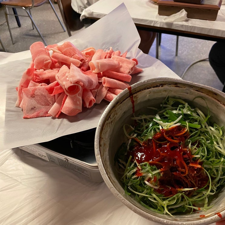 [광주] 광주맛집이라길래 나도 다녀와봤다 한방양념삼겹 파는 송정동 동산회관