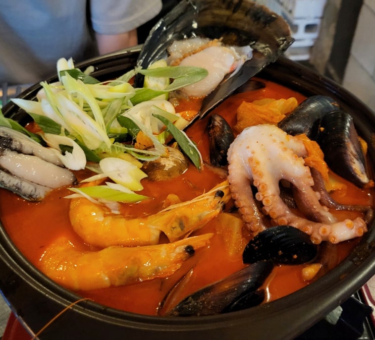 [당산역] 양화포차 영등포 안주 해물짬뽕탕 맛집 실내포차 후기