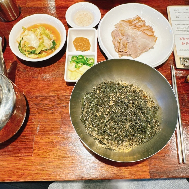  내돈내산 웨이팅 40분해도 용서가 되는 맛집. 용인 고기리 막국수
