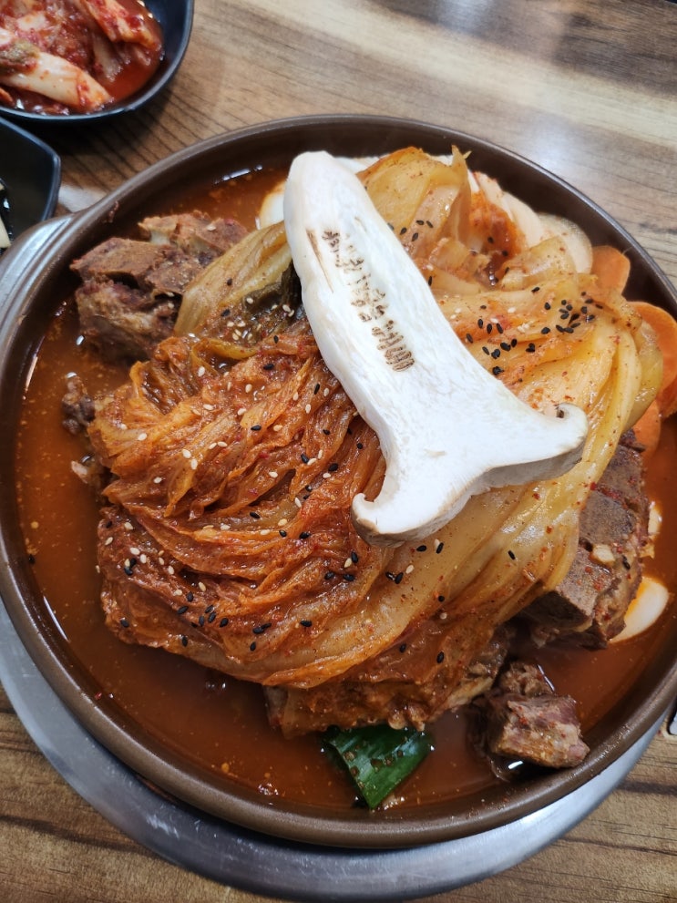  청주감자탕맛집 / 봉명동 배가네묵은지감자탕