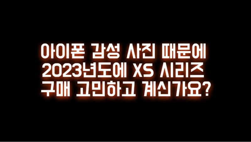 Iphone XS VS 아이폰 XS MAX 차이 비교 지금 사도 괜찮나요? 카메라 같나요?