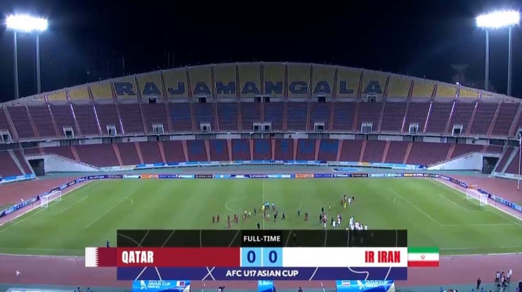 2023 AFC U-17 아시안컵 B조 2차전 카타르 vs 이란