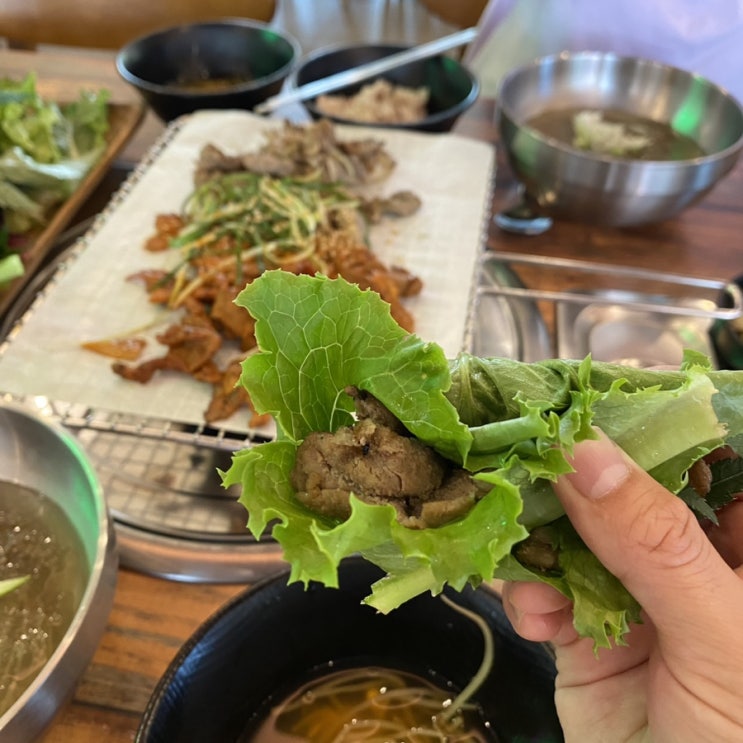  청라 싸미랑에서 맛있는 점심먹었어요 