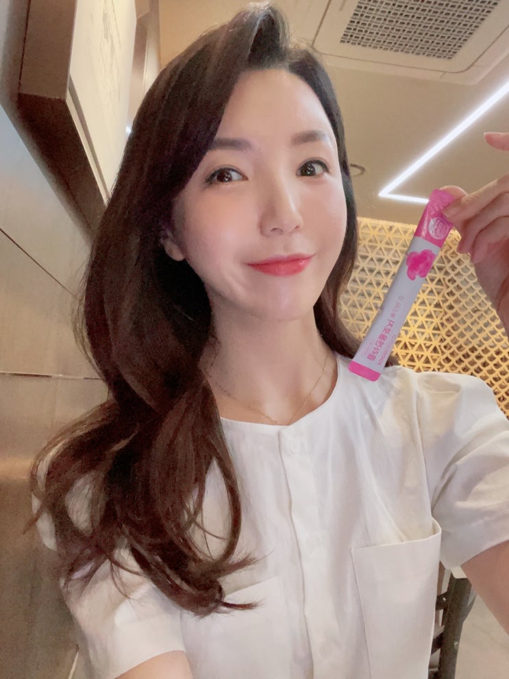  분홍물 마시는 콜라겐으로 브이라인 만들기 라디오스타 음료 콜라겐올로지 부스터샷