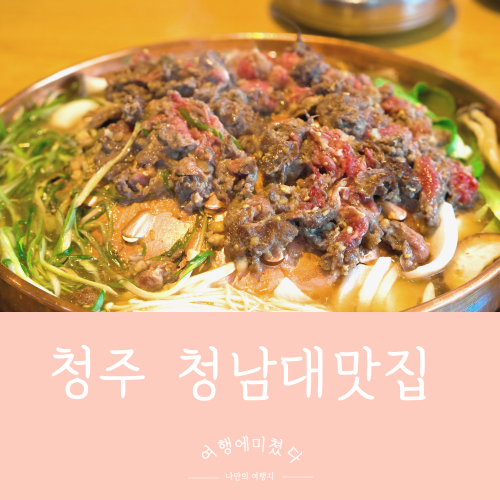  오장동흥남집 청주집 충북 청주 냉면 청남대 맛집 청주한우불고기맛집