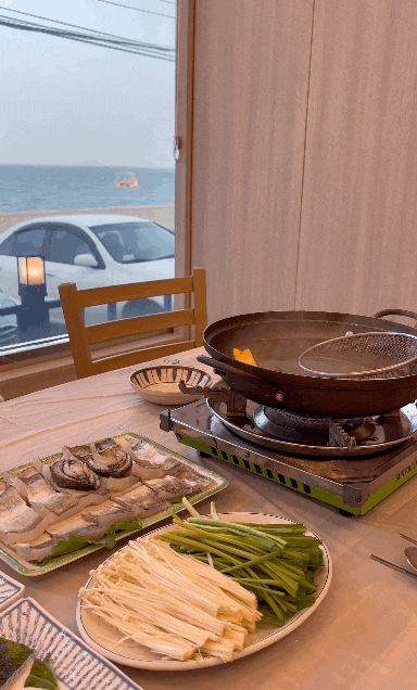  [여수소호동맛집] 자연산 여수 하모샤브샤브 맛집 오션뷰 여수 솔고개횟집
