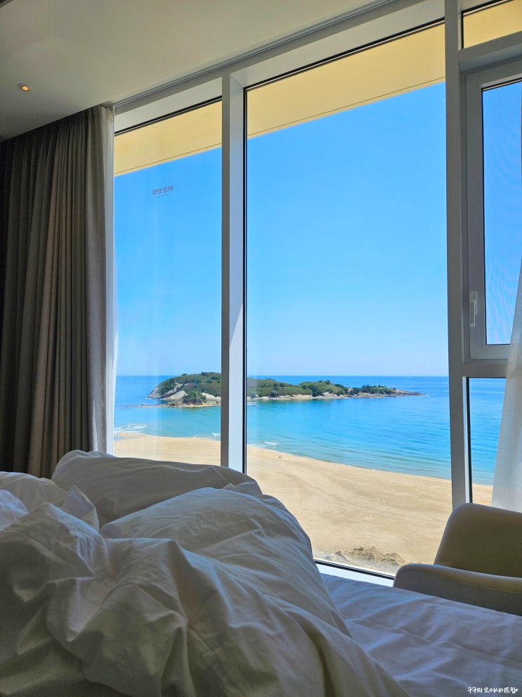 [고성] 르네블루 바이 워커힐 - 뷰가 예쁜 바다 뷰 호텔로 추천패밀리 디럭스 812호 투숙기