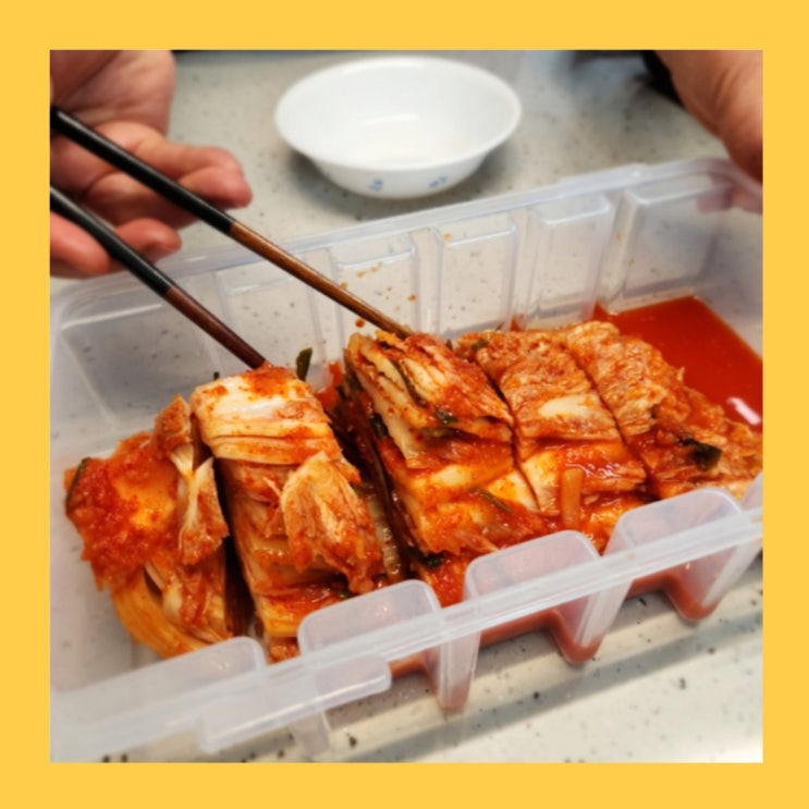  한번 구매하면 이전으로는 못돌아가는 김치 커터기