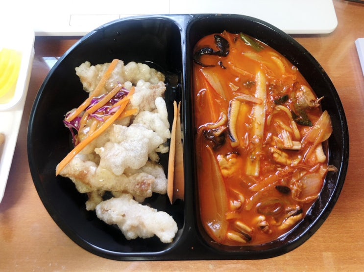  배달의민족으로 노량진 중식집 교동짬뽕의 탕짬면 시켜먹은 내돈내산 리뷰
