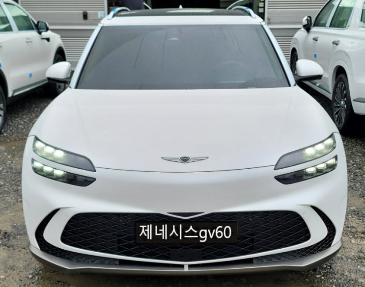  제네시스 gv60 썬팅 비반사 조합 진짜 제대로네~!