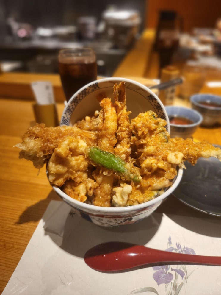   교토 자유여행 2일차 _ 텐동 마키노 교토 데라마치점天ぷら定食 まきの 天丼京都寺町店