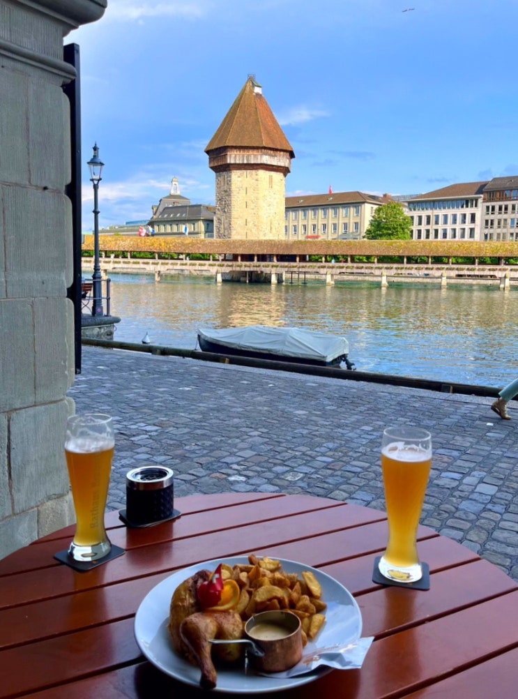  [루체른 맛집] 시청사 양조장 ‘Rathaus Brauerei’ (치킨 & 수제 맥주)