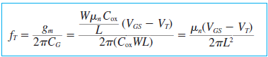 Analog design을 위한 Short channel MOSFET Model parameters