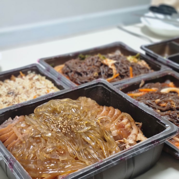  부천 역곡 맛집 마왕족발 배달 후기