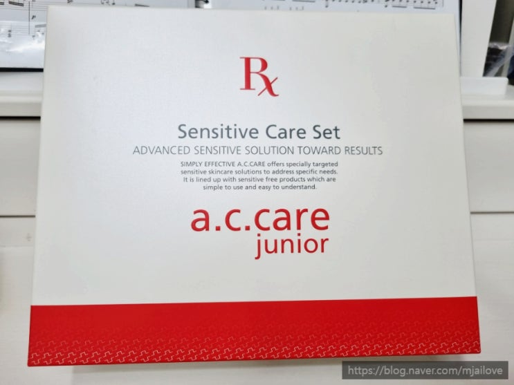 우리 아이 첫 청소년 주니어 기초 화장품으로 구매한 a.c.care 에이씨케어 3종세트 우리 아이 첫 청소년 주니어 기초 화장품으로 구매한 a.c.care 에이씨케어 3종세트