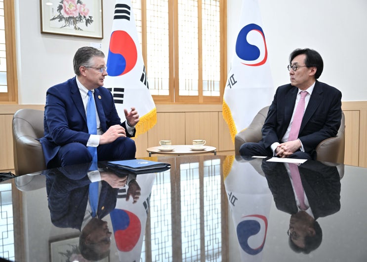 외교부 제1차관, 크리텐브링크 美 국무부 동아태차관보 접견(6.21.)