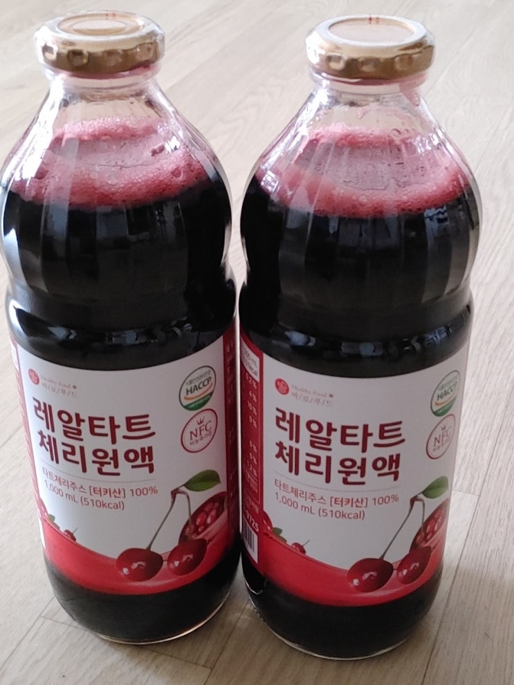  멜라토닌 가득 레알타트체리원액
