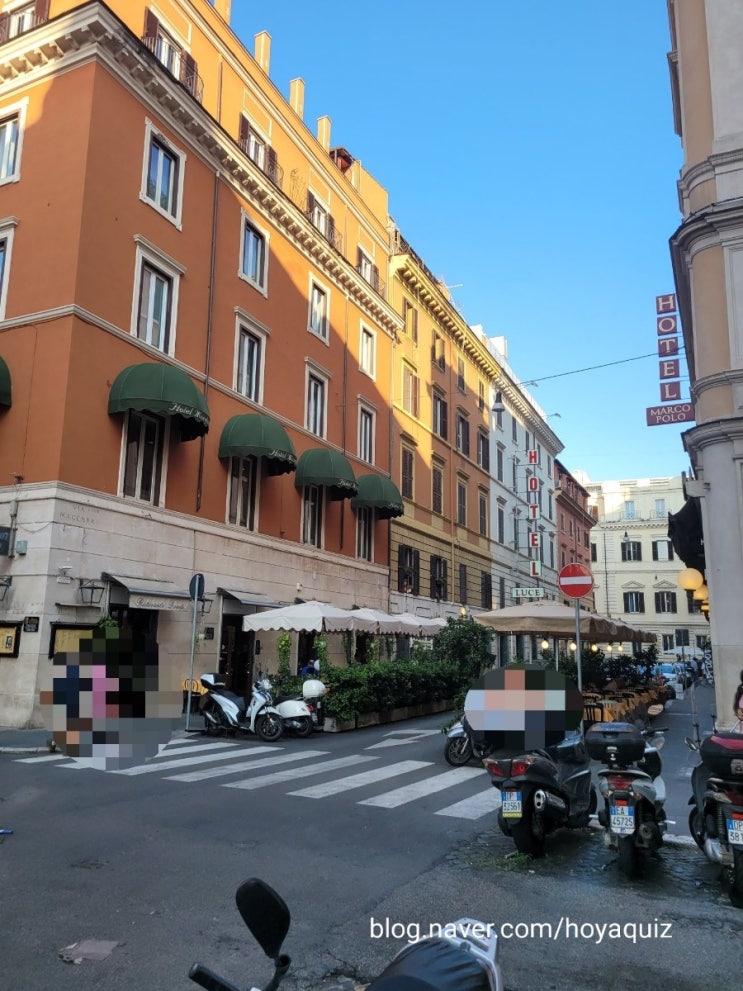 이탈리아여행) 로마 호텔밀라니  체험기