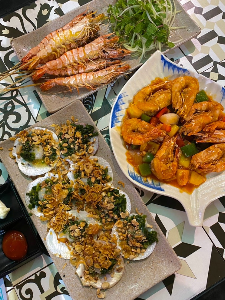  베트남 다낭 목씨푸드 MOC SEAFOOD 분위기와 맛,가성비까지 잡은 해산물맛집