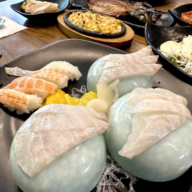  [부천 맛집] 나는바다다 상동점, 가성비 대박인 회정식 물회정식 후기