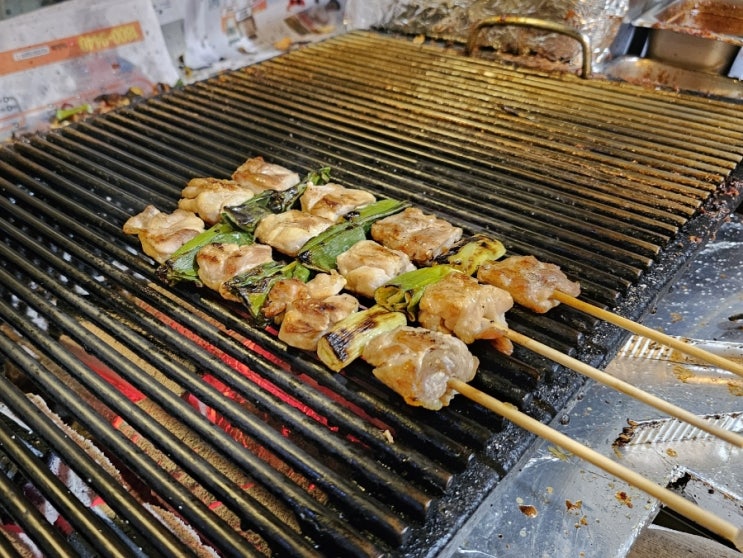  중계 브라운스톤 꼬치구이, 아이 야참에 간단한 꼬치구이를, 숯불직화 꼬치 바베큐