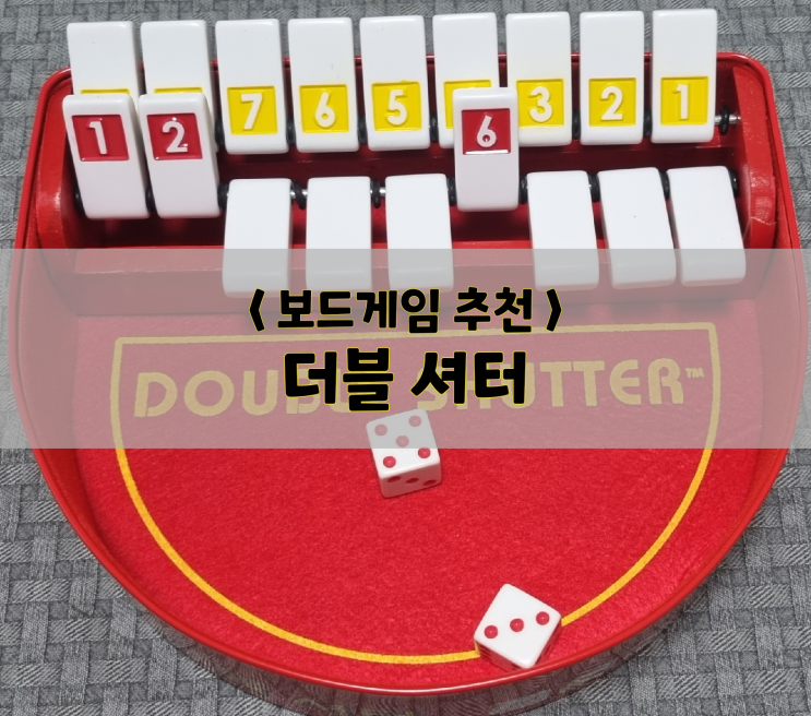  [4세,5세,6세,7세,초등 보드게임] 더블셔터(feat.어른부터 아이까지)