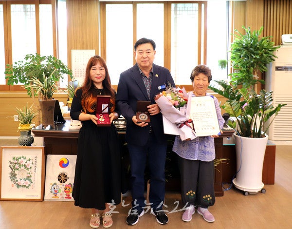  영광군, 20일 6.25참전용사 유족에 화랑무공훈장 전수