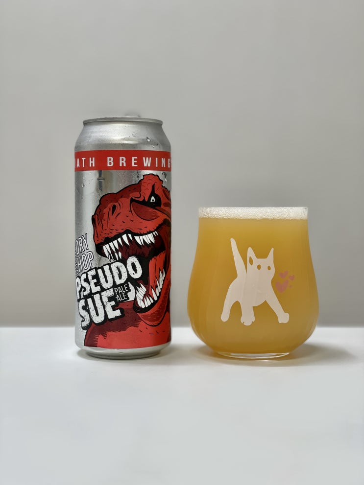  토플링 골리앗 - 더블 드라이 홉 수도 수(Toppling Goliath Brewing Co.- Double Dry Hop Pseudo Sue)