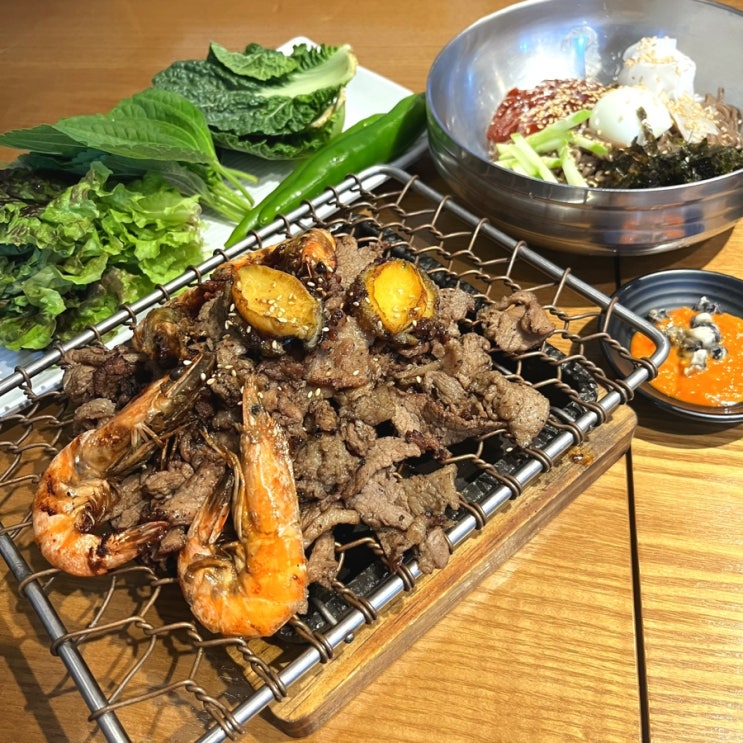  영등포역 불고기 한식 맛집 : 강경불고기 (feat. 냉면 맛집)