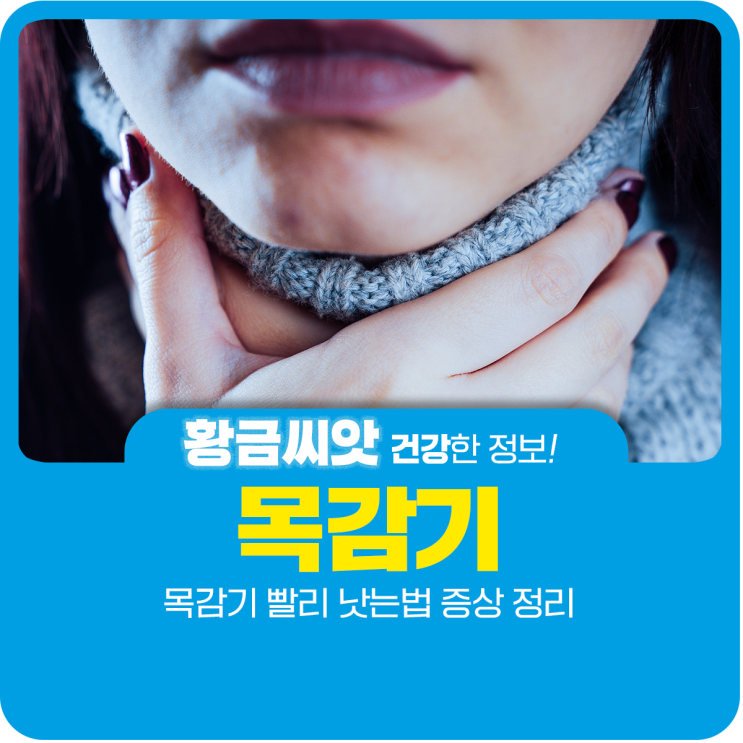  목감기 빨리 낫는법 증상 정리
