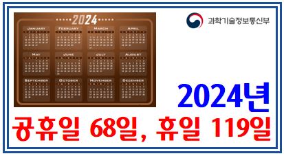2024년 공휴일 (feat. 월력요항) : 윤년, 대체, 3일사흘연휴, 국회의원선거일, 5일, 연속, 설날, 29일, 366일, 5번, 2025년