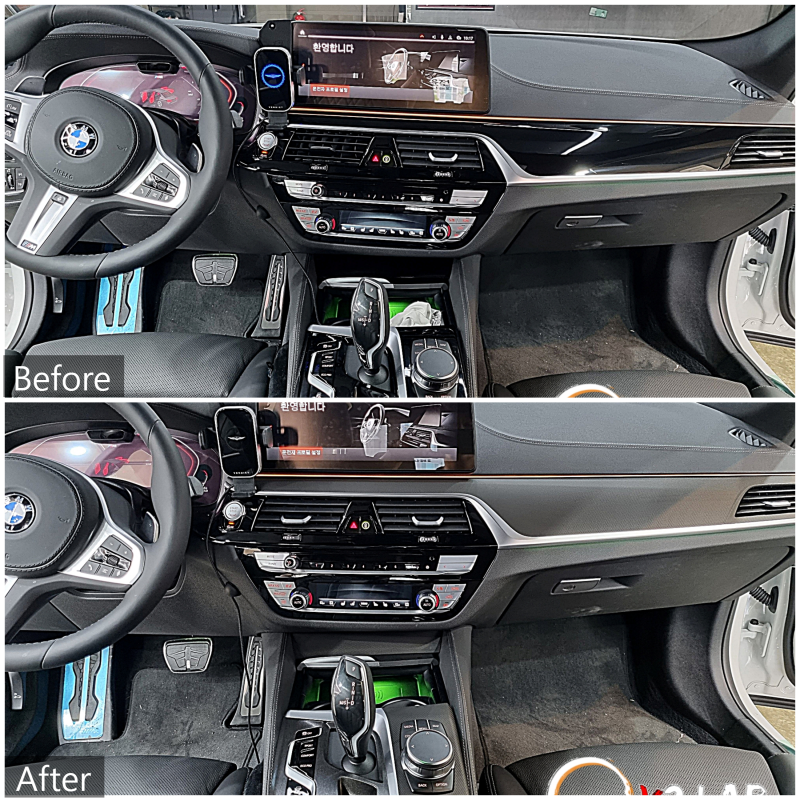 부산시 강서구 / 실내랩핑 / BMW / 5시리즈