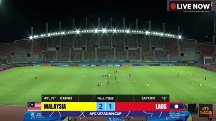  2023 AFC U-17 아시안컵 A조 3차전 말레이시아 vs 라오스