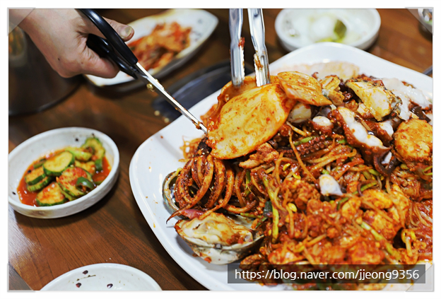  금정역해물찜 가족들이랑 식사하기 좋은 해물한탕