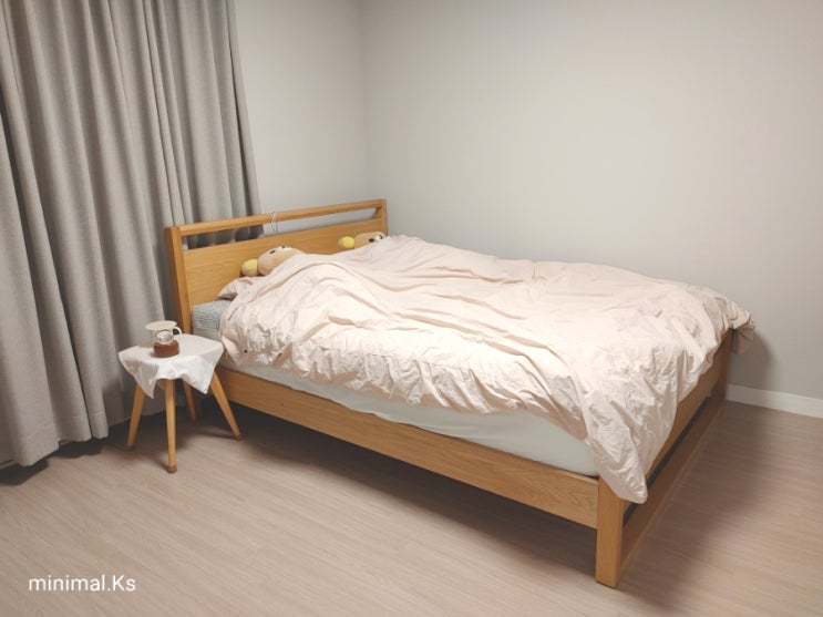  미니멀 안방인테리어 두발짝 다가가기 전