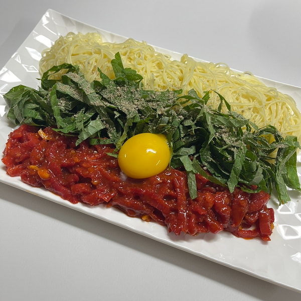  [또니의 요리] 낙지젓 카펠리니 아니죠 육회 카펠리니 맞습니다