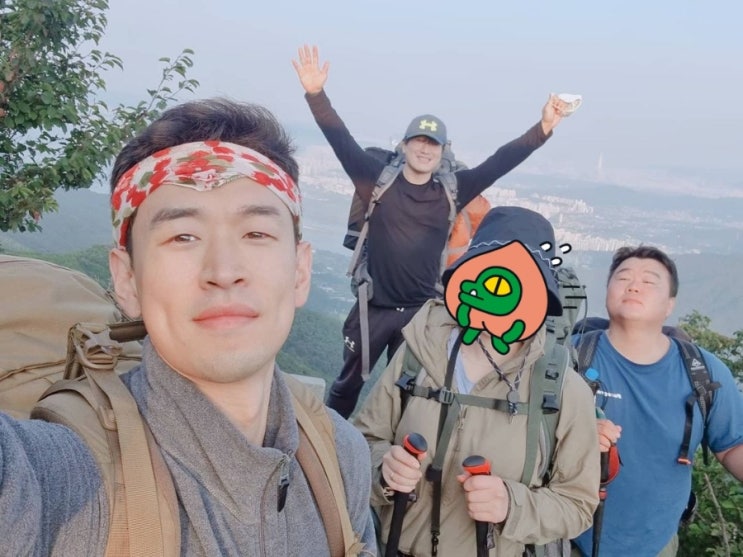  서울 근교 남양주 예빈산 백패킹(직녀봉)