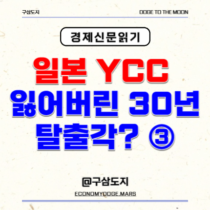  YCC정책, 단기 장기 마이너스 금리, 오퍼레이션 트위스트 (3)