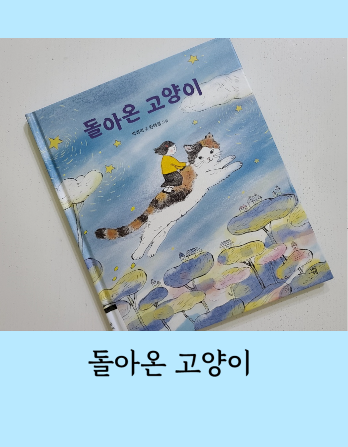  돌아온 고양이 박경리 동화책 읽고 독후활동, 이별의 슬픔을 극복하는 희망