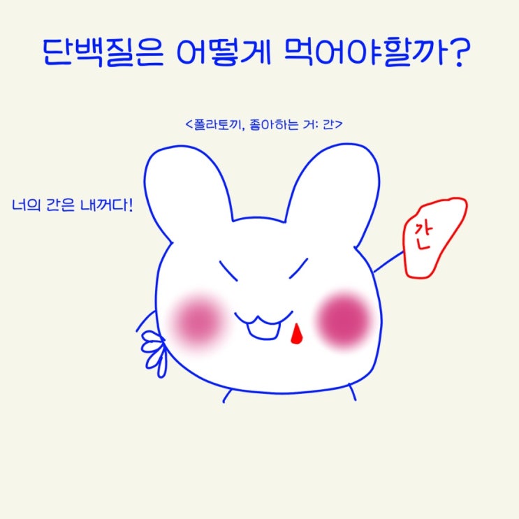  단백질은 어떻게 먹어야할까? (간수치, 단백질 양)